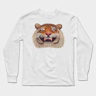 Smiling tiger Long Sleeve T-Shirt